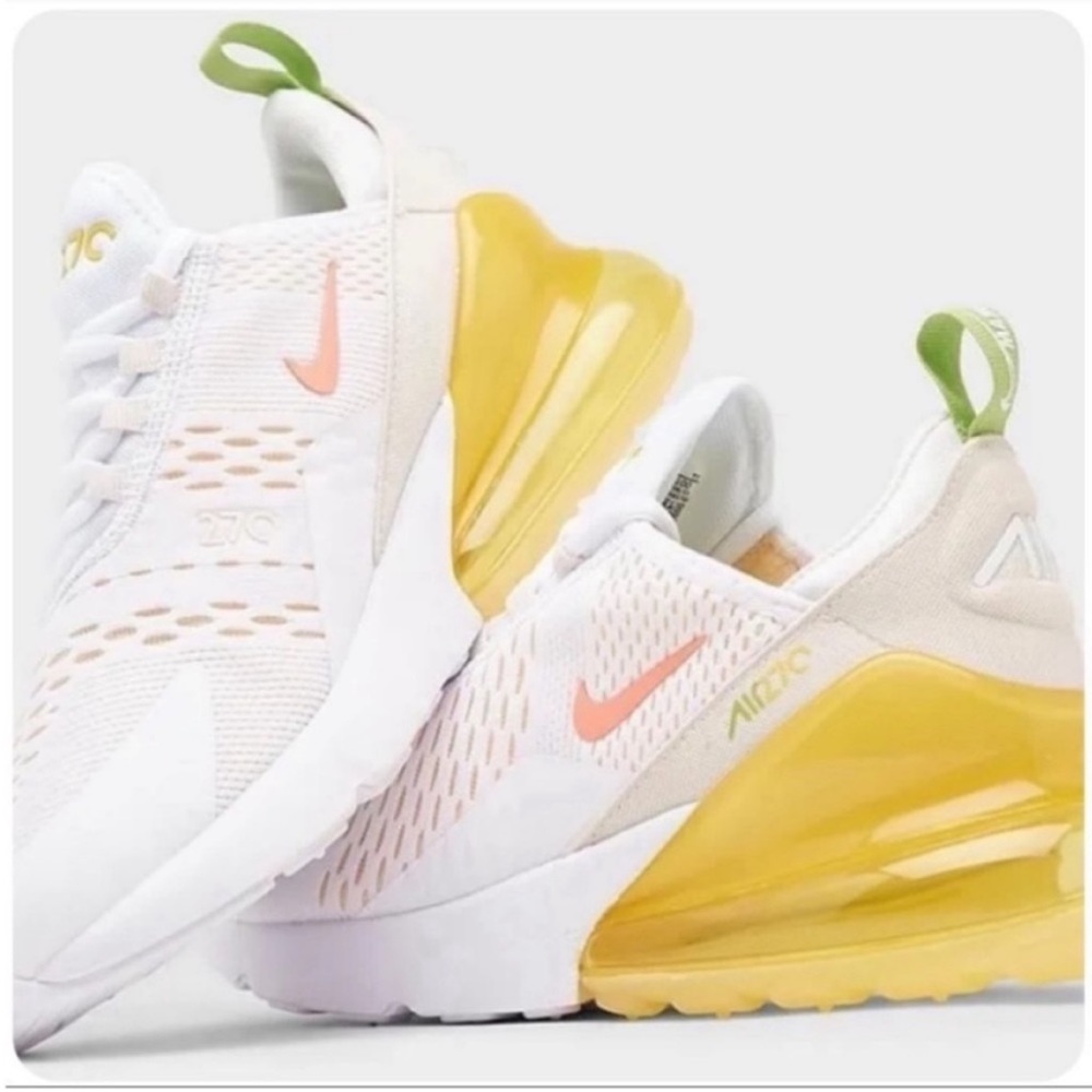 NWT 🍭 Rare Nike Air Max 270 Crimson Yellow 10W